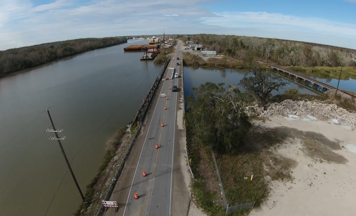 Bayou Ramos Bridge Lane Opening_1-13-2022