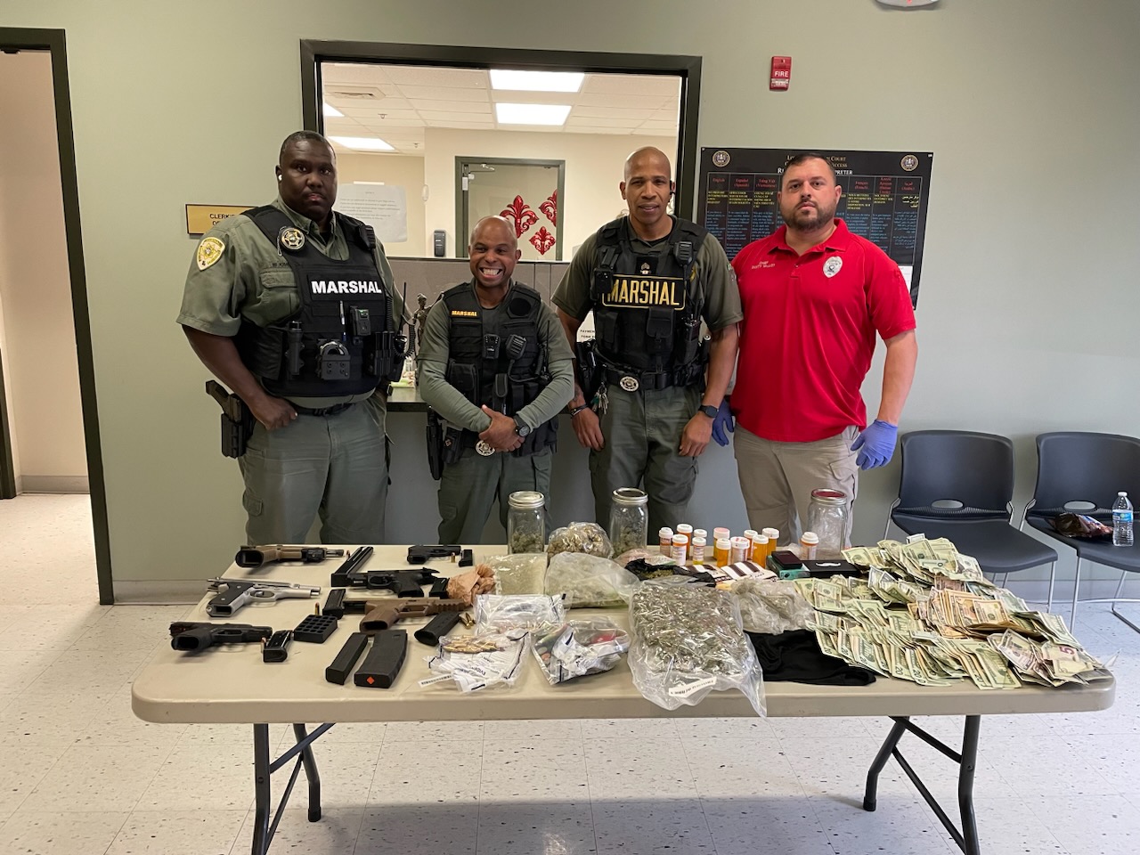 Jeanerette Police Book Three Suspects On Multiple Firearms And Drug ...