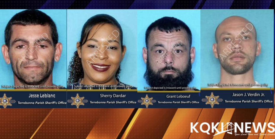 Four Arrested in Theft of Copper Wire in Terrebonne Parish – KQKI News