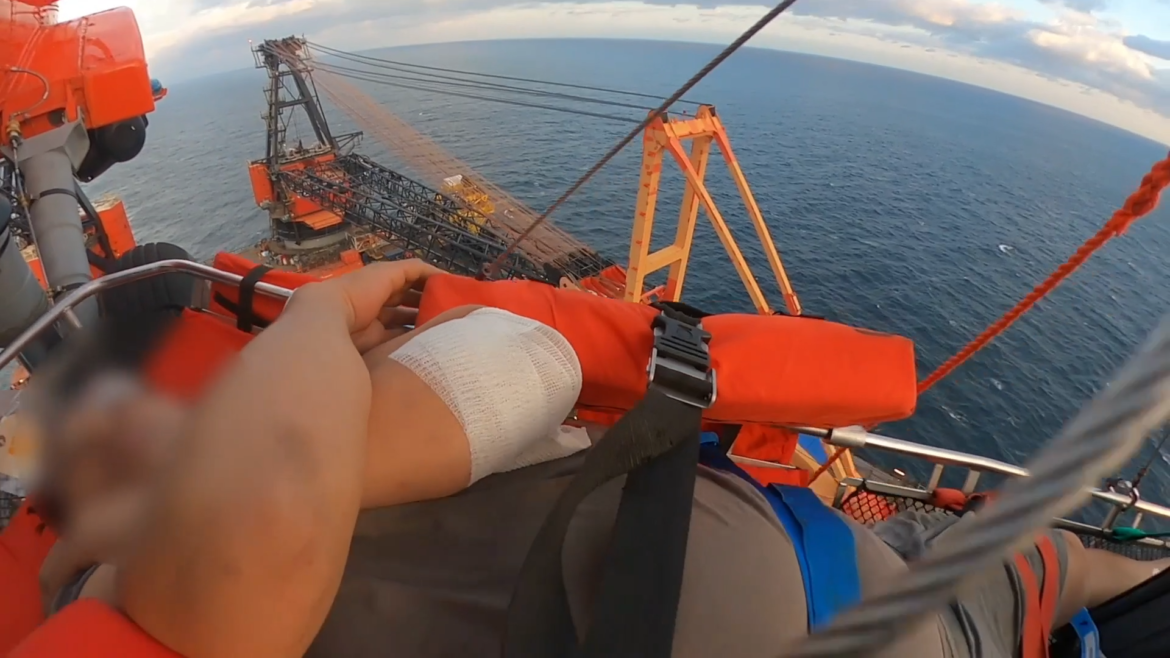 Man Medevaced by Coast Guard Off Grand Isle, Louisiana