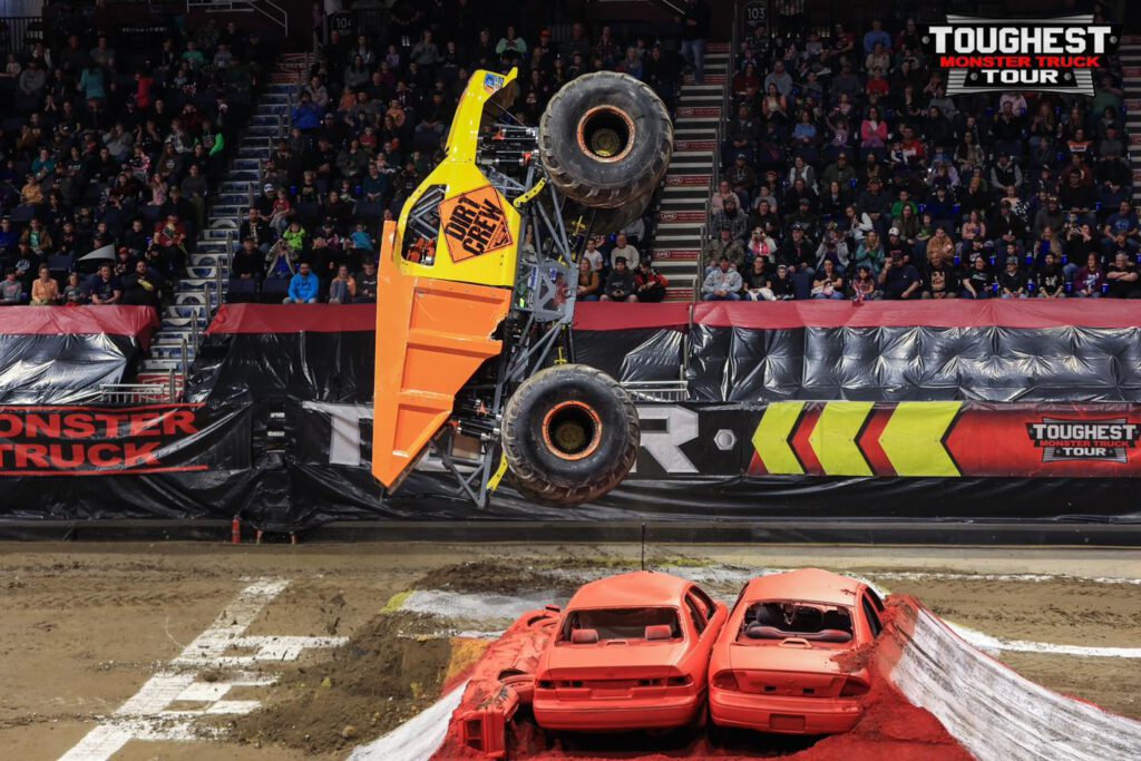 What makes the Toughest Monster Truck Tour the “toughest” around