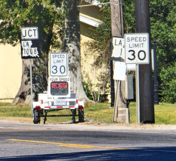 Speed Detection Trailer Acquired By Assumption Parish Sheriffs Office