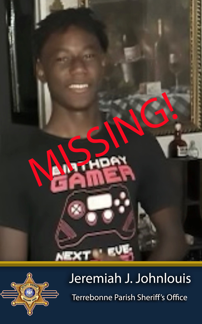 Terrebonne Parish Sheriff’s Office Searches for Missing Teenager