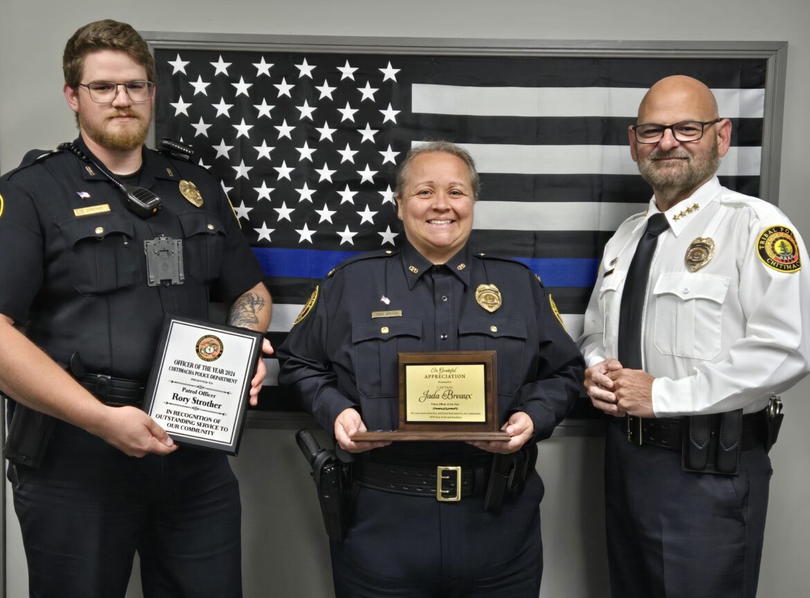 Chitimacha Tribal Police Officers Recognized – KQKI News