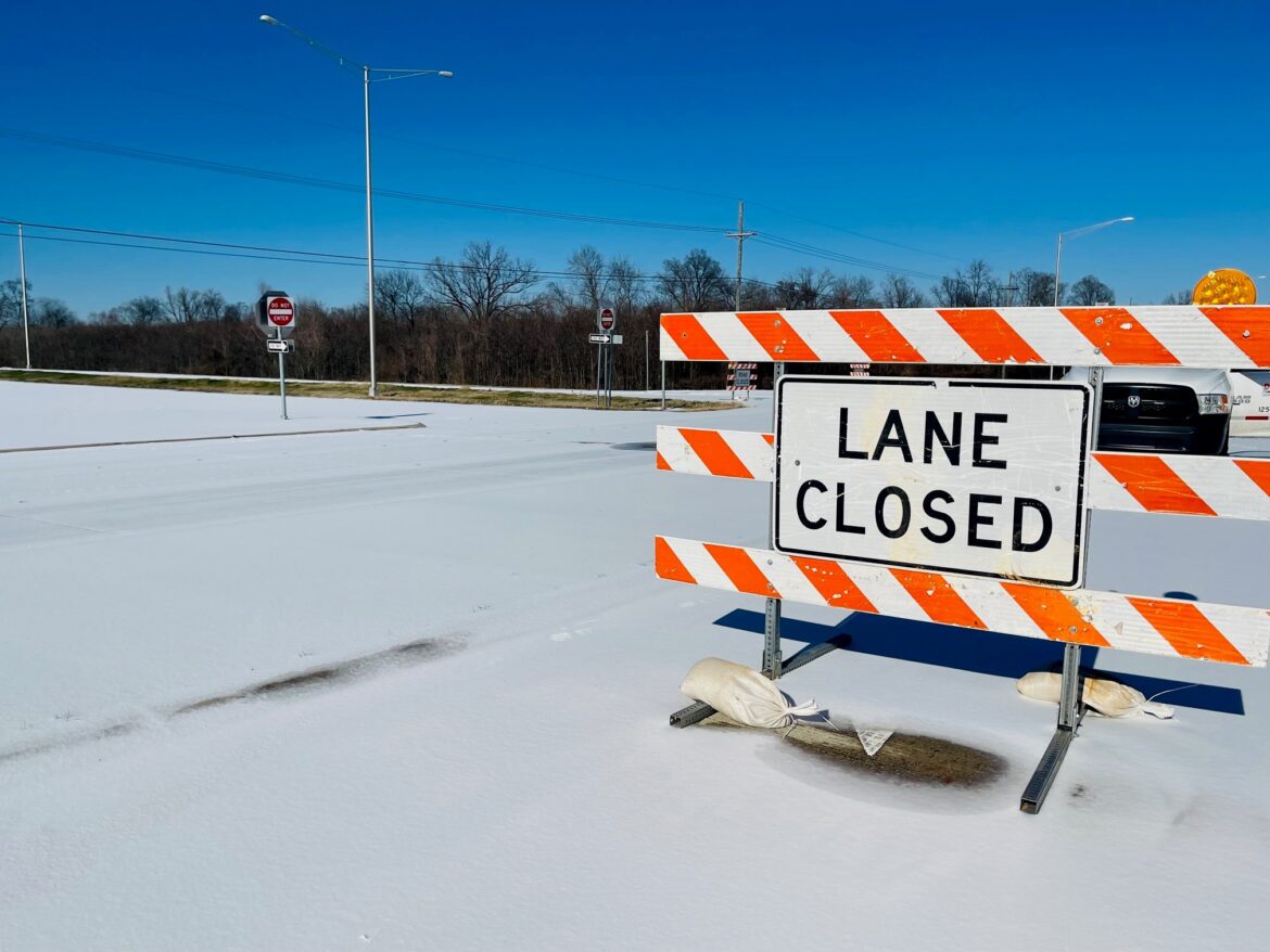 Winter Weather Road Closed