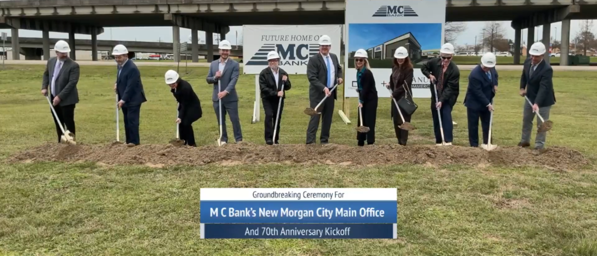 M C Bank Groundbreaking Ceremony