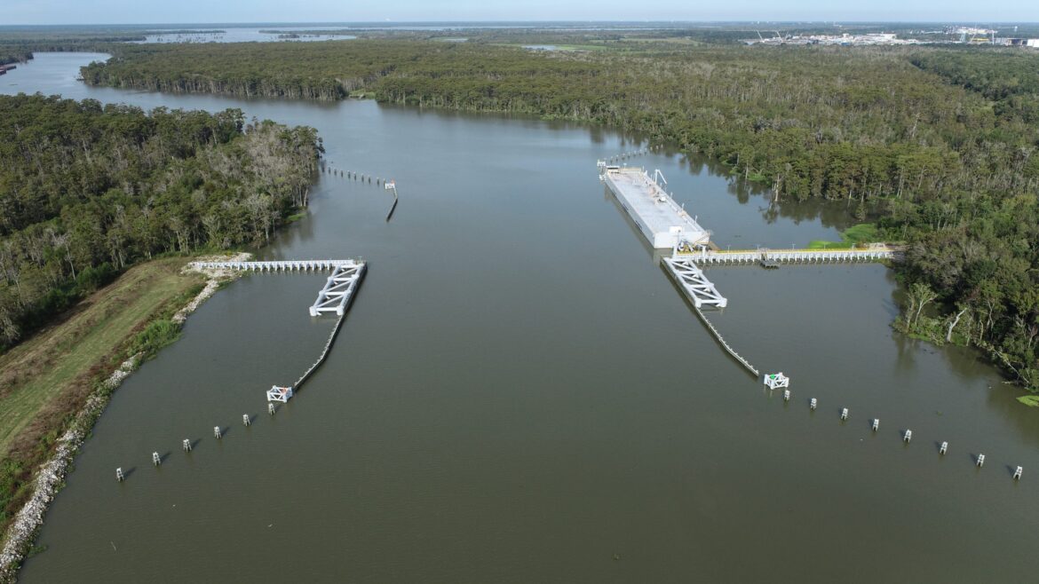 Bayou Chene Flood Control Structure